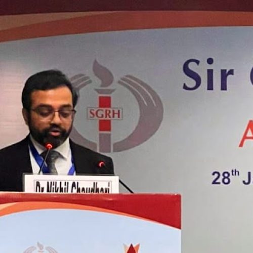 Delhi’s Top Vascular Surgeon with his team